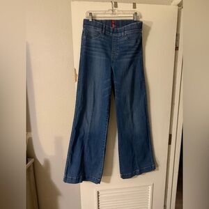 SPANX Wide Leg Denim Pull-on Jeans